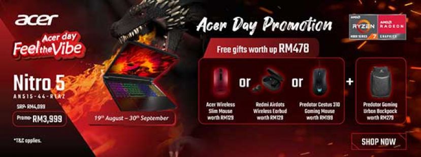 Acer推介五款新机欢庆国庆日