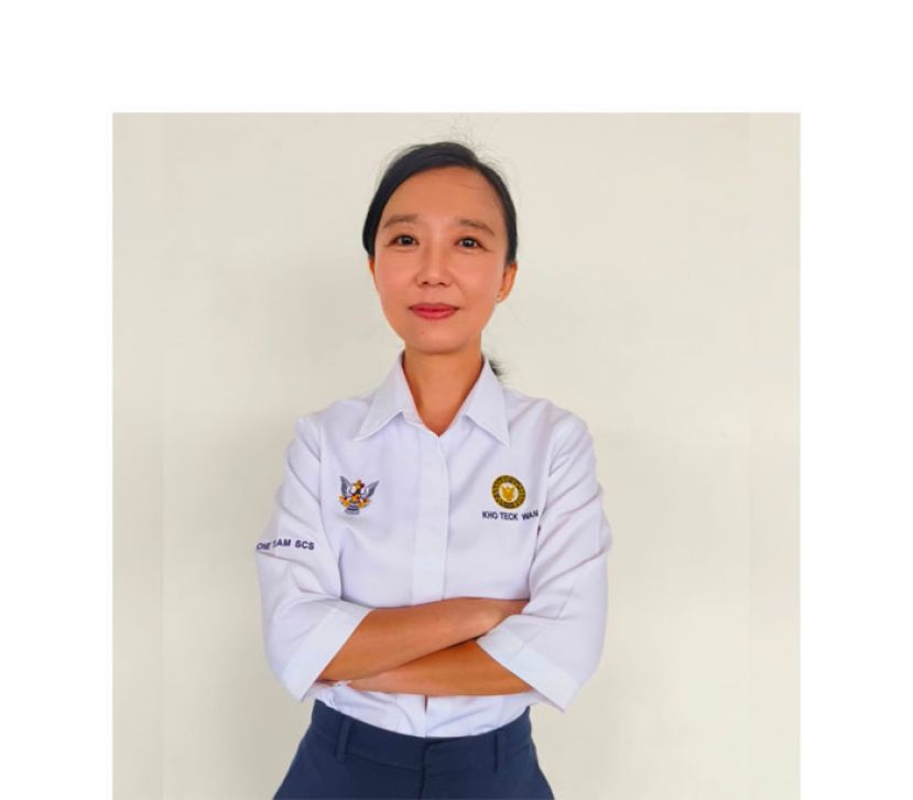 人联党中央妇女组主席许德婉.