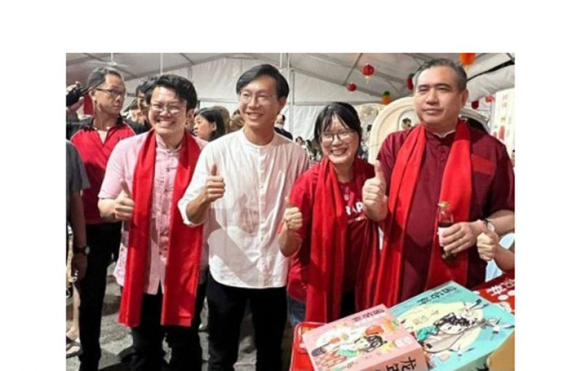 陆兆福出席蕉赖鸿贸商城马中建交50週年庆暨2024龙年CTS新春花市。