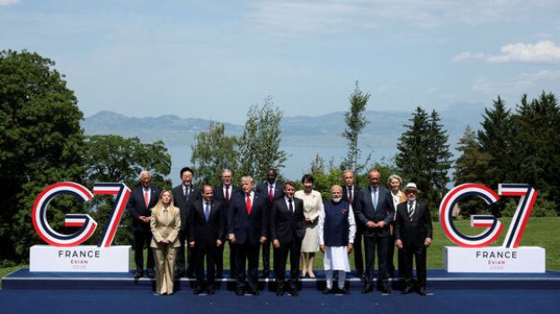 七大工业国集团（G7）峰会於法国举行。