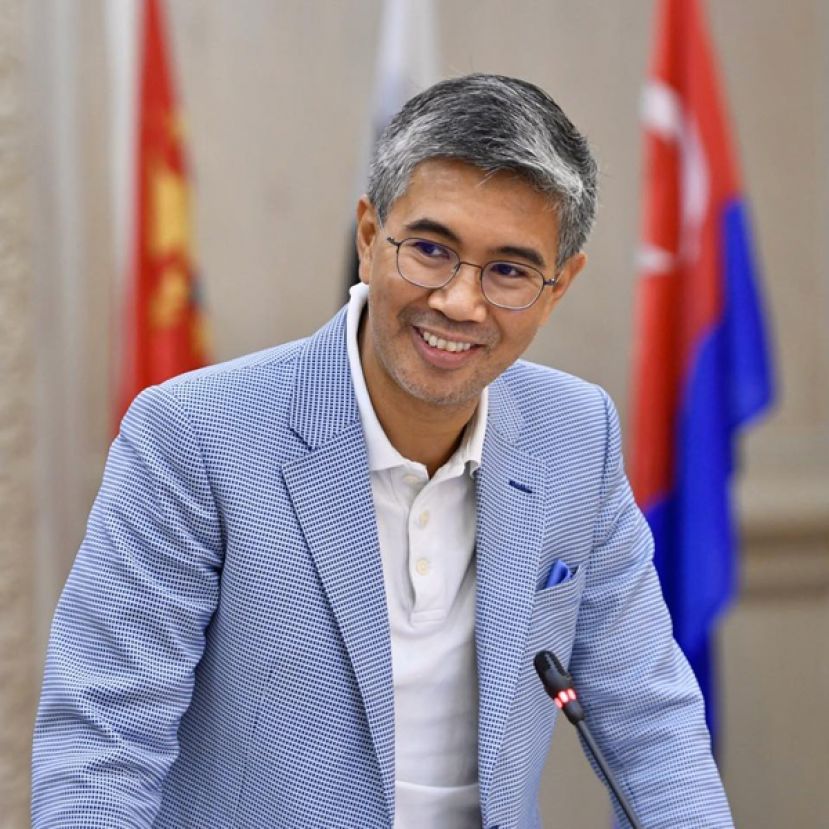 财政部长拿督斯里东姑扎夫鲁。