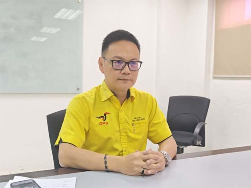 砂人联党朋岭支部副主席符祥威。