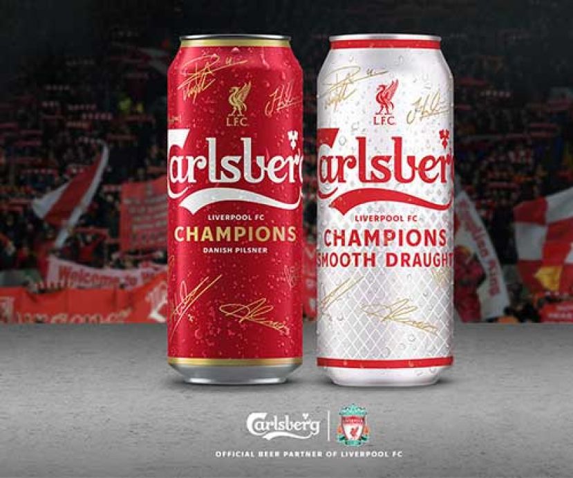 Carlsberg 披红装与全马球迷共庆红军夺冠