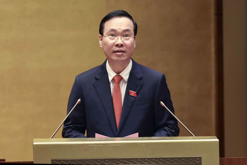 越南新选出的国家主席武文赏。