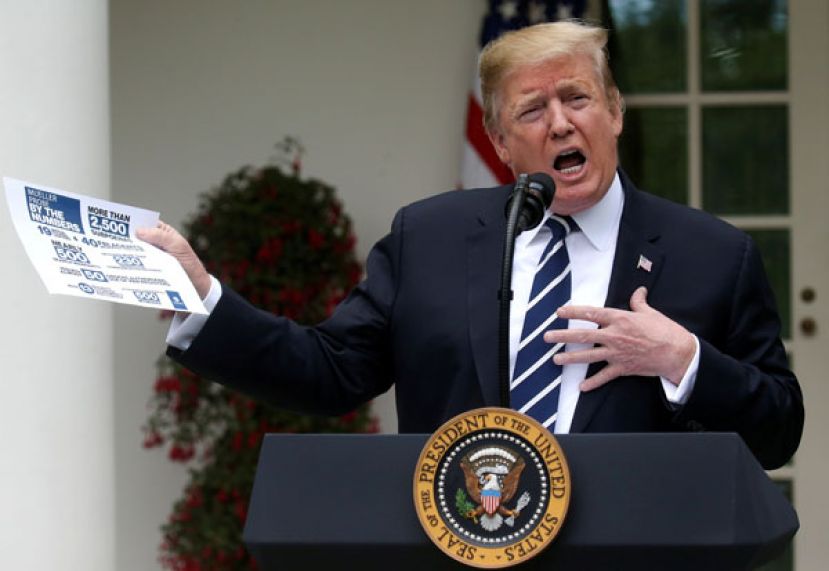 特朗普强烈否认通俄。