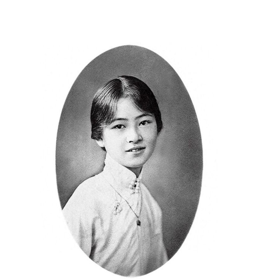 1920年，林徽因于伦敦。