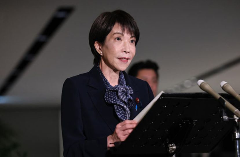 日本首相高市早苗。