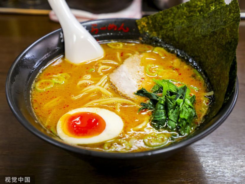拉面是风靡全球的日本美食。