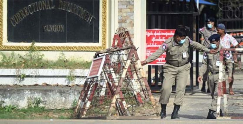 缅甸看守政府宣布， 特赦5774在押人员。