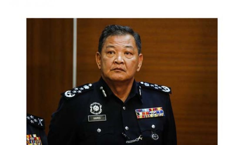 全国总警长丹斯里阿都哈密。