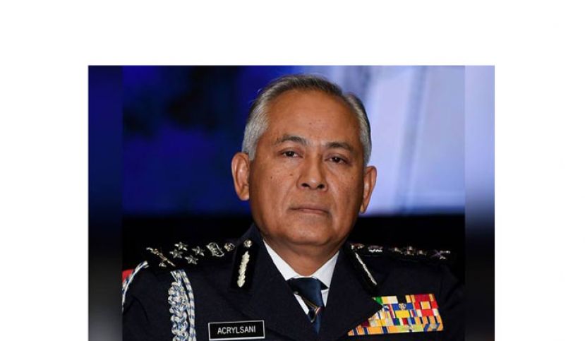 全国警察总长丹斯里阿克里。