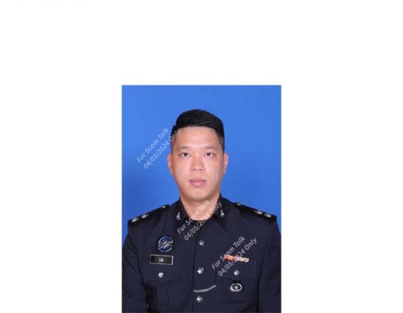  古晋卫理公会晋道堂邀请赖华岩警长主讲"诈骗醒觉讲座会"。