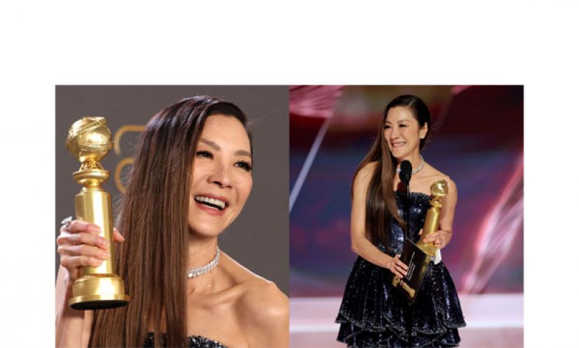 国际巨星杨紫琼成为大马首位登上金球奖影后宝座的演员.