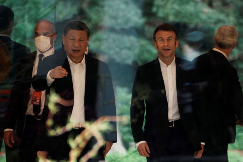 法国总统马克龙这次访中为期3天，习近平回以大礼。