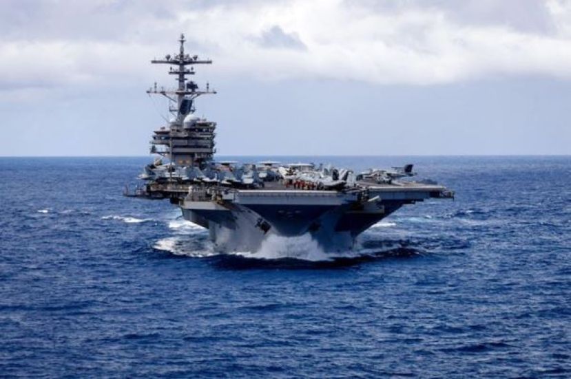 美军&ldquo;布什&rdquo;号航母驶近中东 特朗普称&ldquo;时间在倒计时&rdquo;。