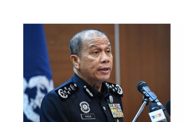 全国总警长拿督斯里莫哈末卡立。