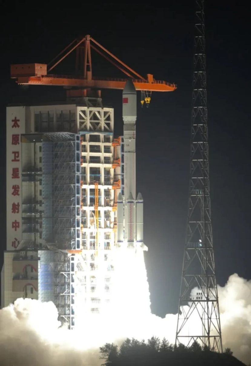 长征六号改运载火箭发射成功 送卫星入预定轨道