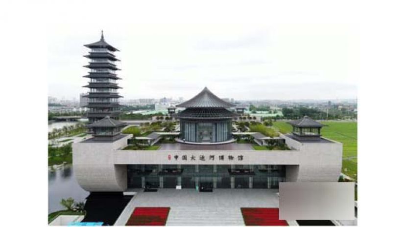 &ldquo;古运河重生&rdquo;新地标──扬州中国大运河博物馆。