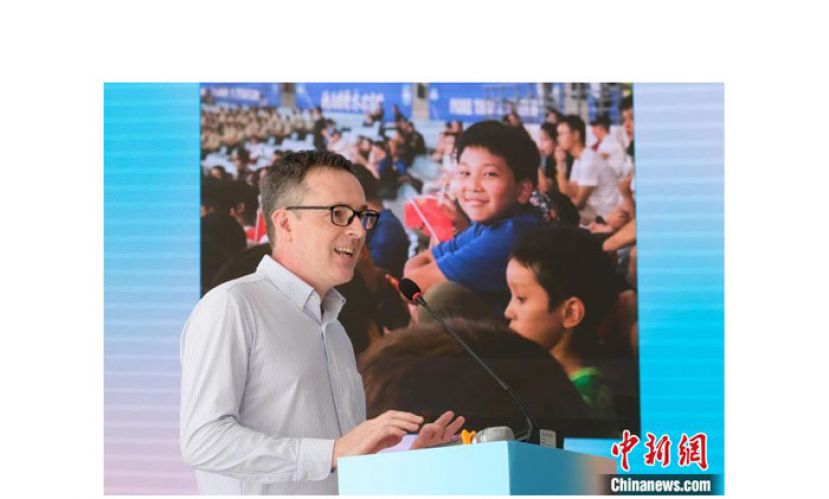 南京英国学校校长马修&middot;谢巴德的作品生动展现了其对中国的感情。