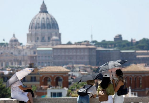 欧洲热浪来袭。