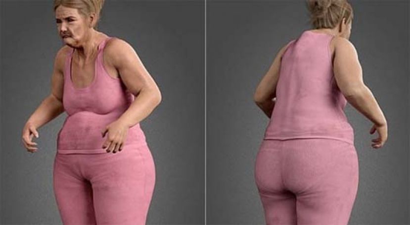 若长年居家工作 这会是77年后人类长相。