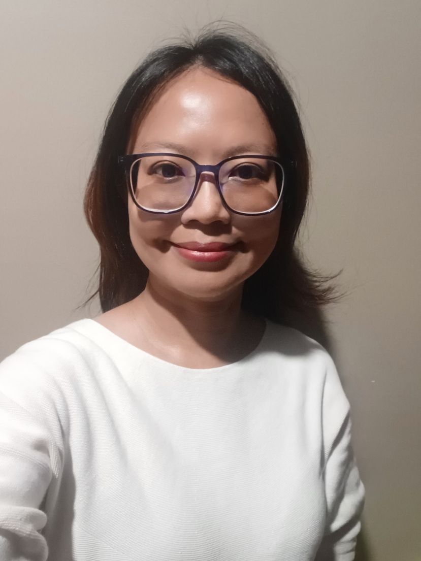 人联党朋岭支部妇女组宣教秘书许德艺。