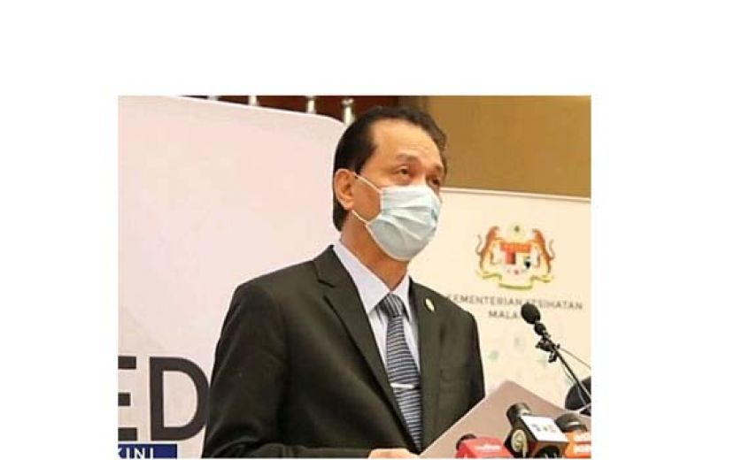 卫生总监丹斯里诺希山。