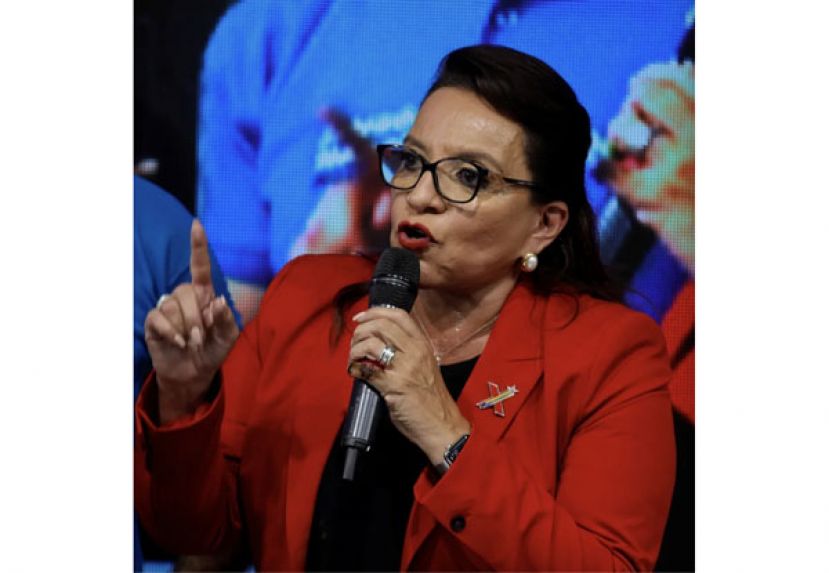 洪都拉斯总统秀玛菈卡蕬楚。