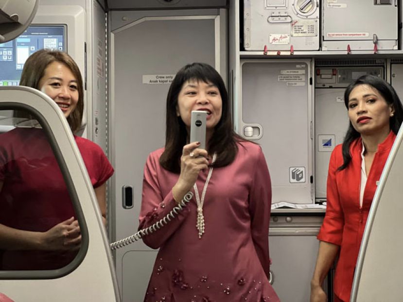 林慧英：东马教师包机回乡过年  不涉及任何成本增加