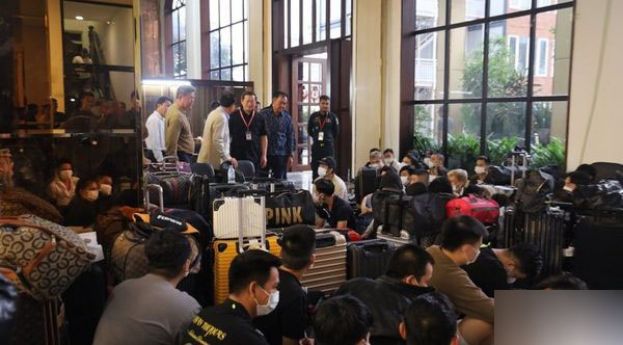 柬埔寨警方9日、10日连续破获西港2座电信诈骗园区。