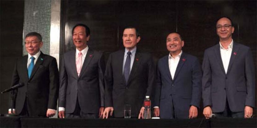 蓝白合确定破局，侯友宜宣布副手赵少康。