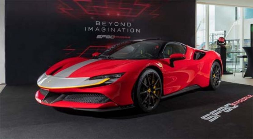 晶片业者赚厚利带动需求，台湾法拉利销售超越中港。