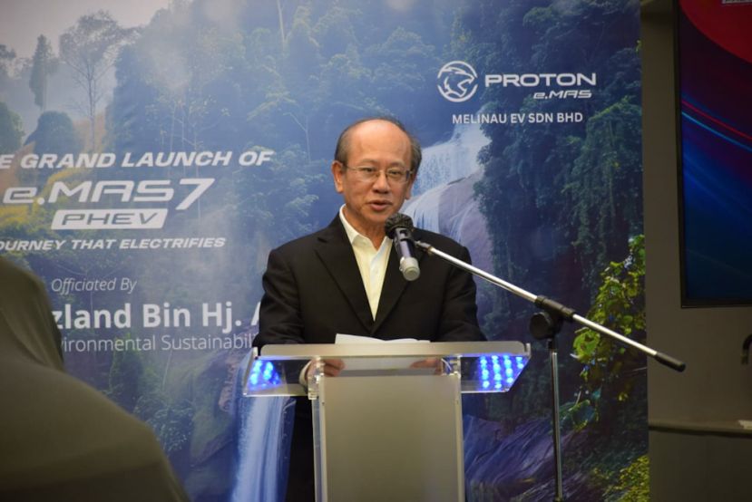 Proton eMas 7 PHEV 亮相  推动砂拉越绿色交通与可持续发展