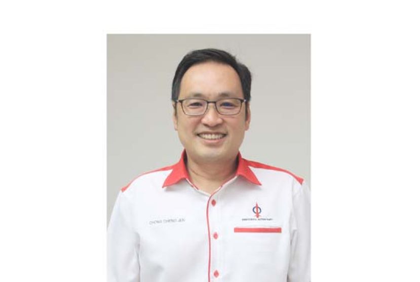 砂民主行动党主席张健仁。