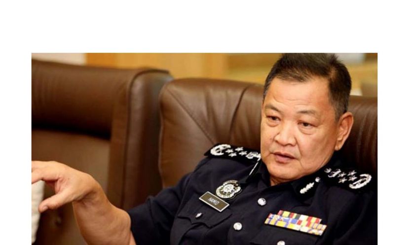 全国警察总长丹斯里阿都哈密。