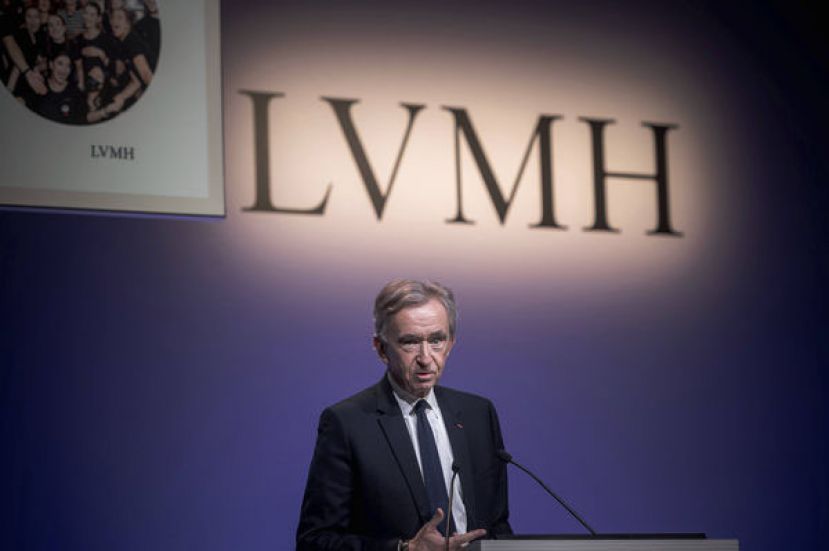 LVMH集团董事长兼CEO阿尔诺。