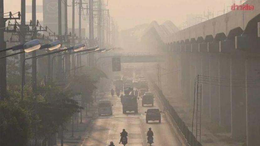 泰国气温上升摄氏1到2度PM2.5粉尘超标