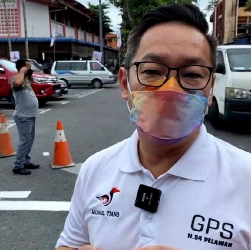  砂盟柏拉旺候选人程明智巡视拉让花园民生课题。