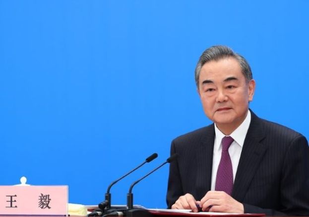 中国外交部长王毅。