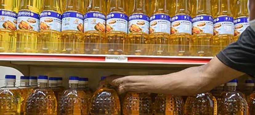 食用油顶价将下调  5公斤装零售33.50令吉