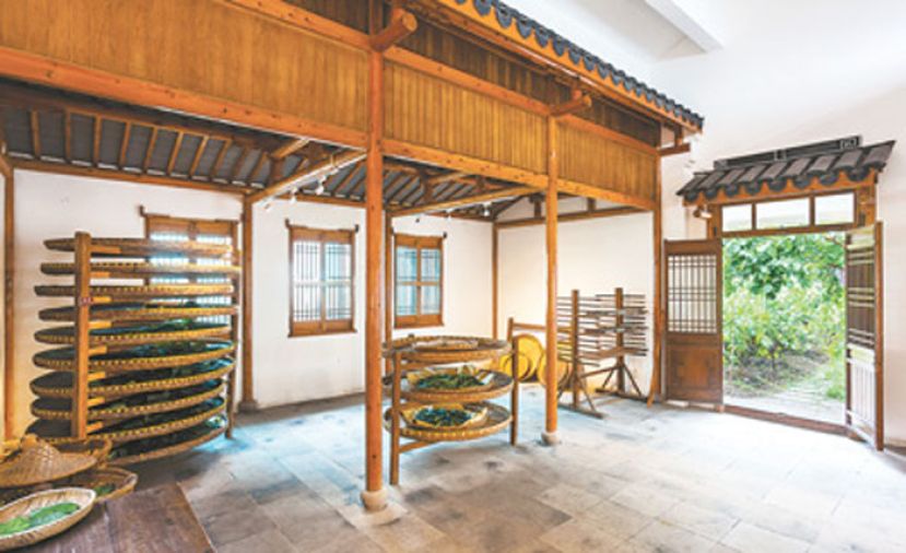 苏州丝绸博物馆蚕桑居。