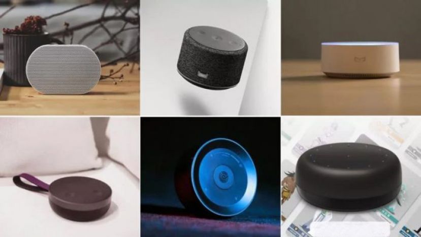 图示：迷你语音智能音箱，今年销售增长量为16000%。