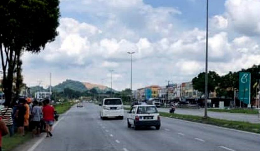 新生村死亡车祸现场。