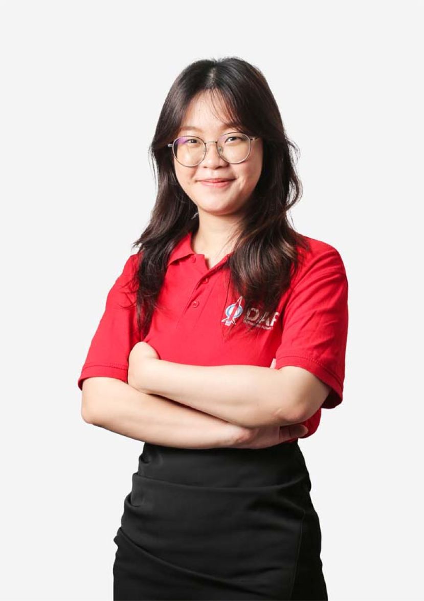 砂社青团大专事务主任黄思盈。