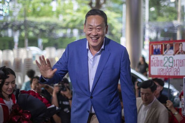 为泰党的赛塔5月当选首相，多次强调优先要务就是拚经济。