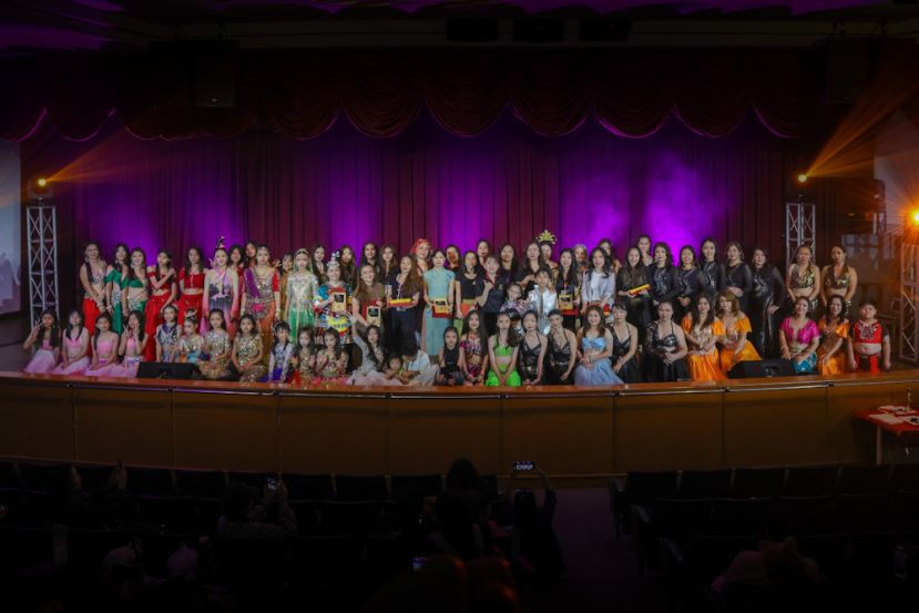  &quot;2025年婆罗洲舞之艺大赛&quot;全体参赛者大合照。