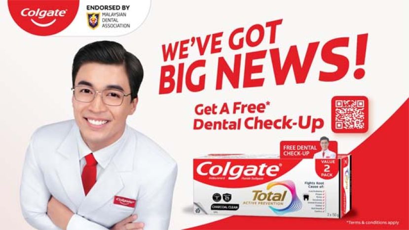 马来西亚牙医协会携手 Colgate 推介全国免费牙齿检查运动并于东马设立专属快闪牙科诊所