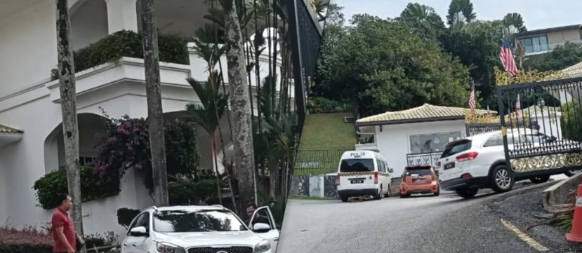 大马监狱局官员和警员抵达纳吉的私邸  对私邸的周围环境和地形进行勘察及讨论