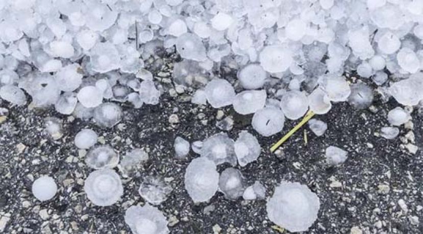 浙江多地降冰雹致大量汽车受损，保险业赔付将逾1亿人民币。