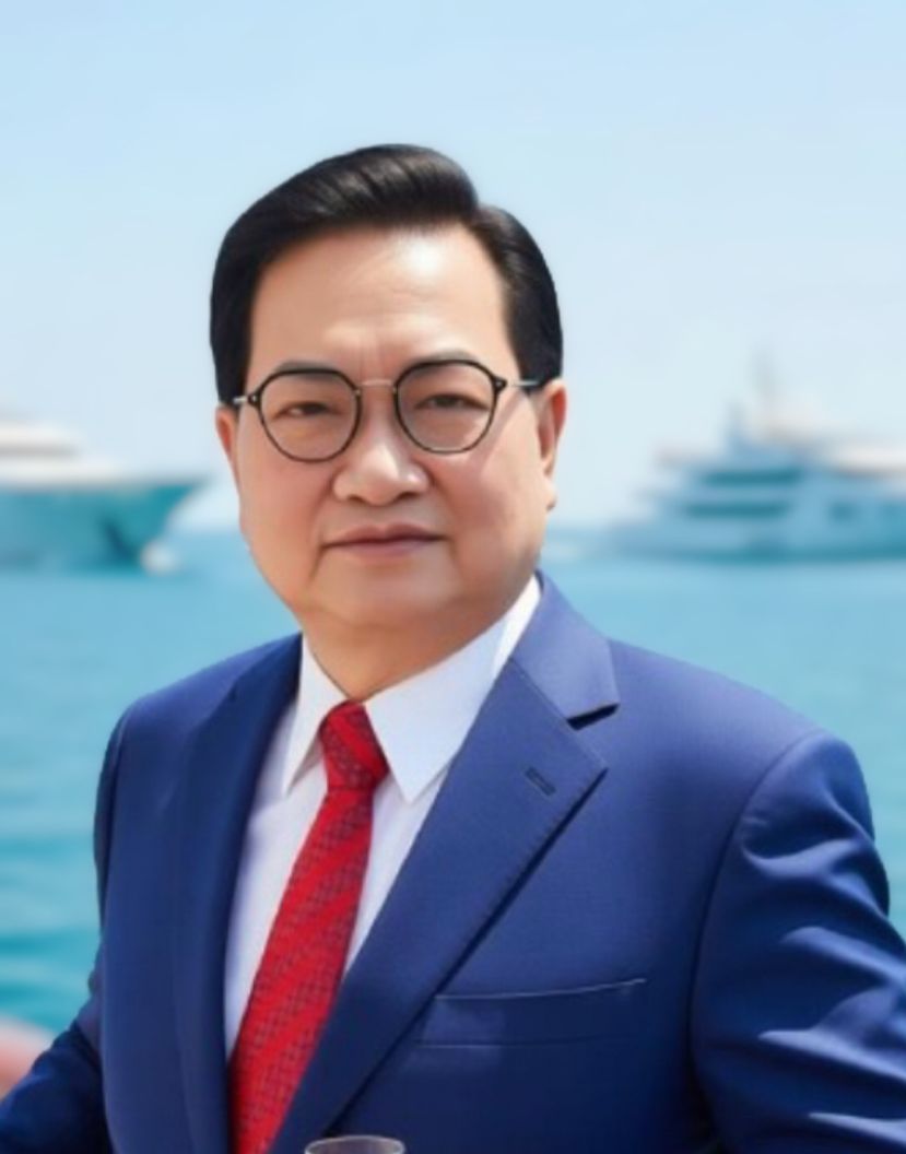 斯木省华总会长兼成邦江中华总商会会长拿督吴标生博士。